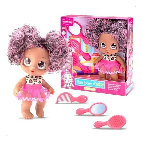 BONECA RAINBOW BABY